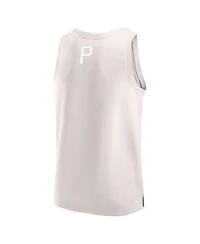 Fanatics Men's Cream Pittsburgh Pirates Elements Tank Top