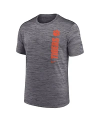 Nike Men's Gray Clemson Tigers 2024 Sideline Velocity Performance T-Shirt