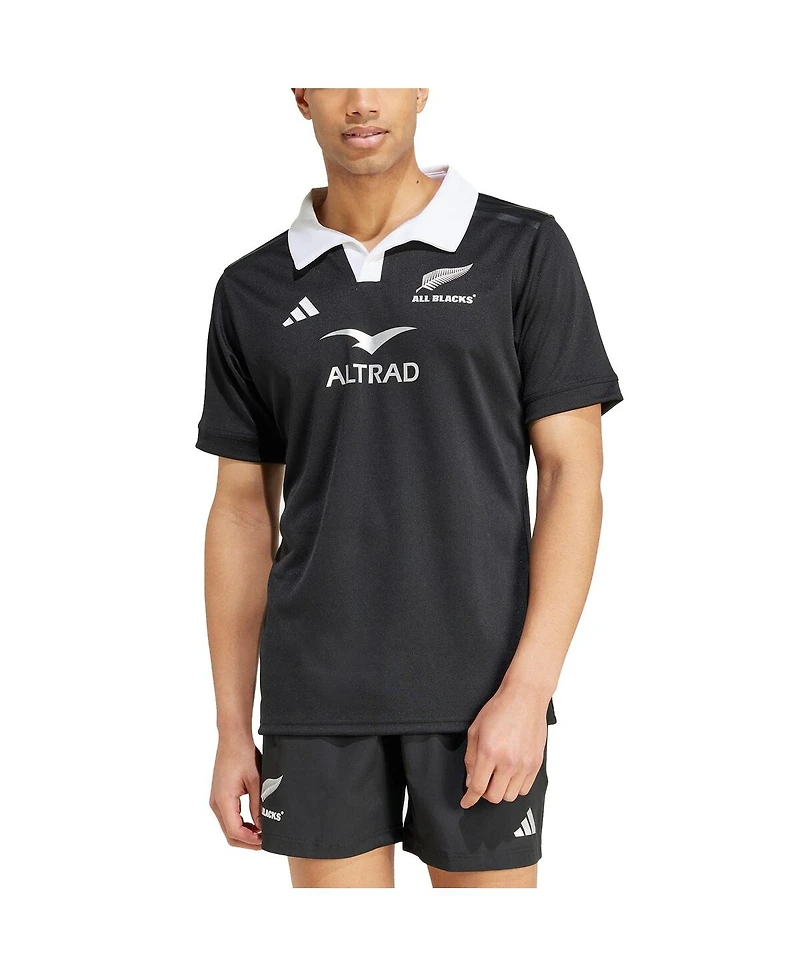Adidas Men's Black New Zealand Rugby / Home Replica Jersey