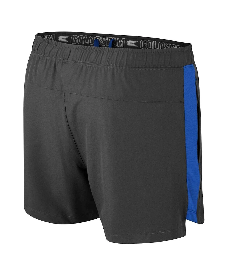 Colosseum Men's Charcoal Kansas Jayhawks Langmore Shorts