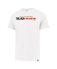 '47 Brand Men's White Baltimore Ravens Flag Script Franklin T-Shirt