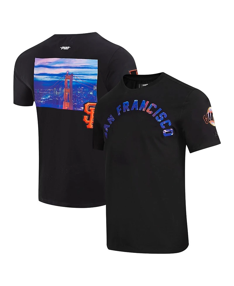 Pro Standard Men's Black San Francisco Giants Cityscape T-Shirt