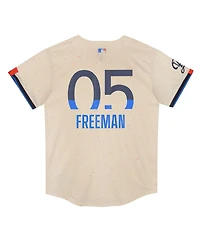 Nike Preschool Freddie Freeman Cream Los Angeles Dodgers 2024 City Connect Limited Player Jersey