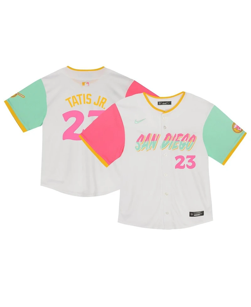 Nike Baby Boys and Girls Fernando Tatis Jr. White San Diego Padres City Connect Limited Player Jersey