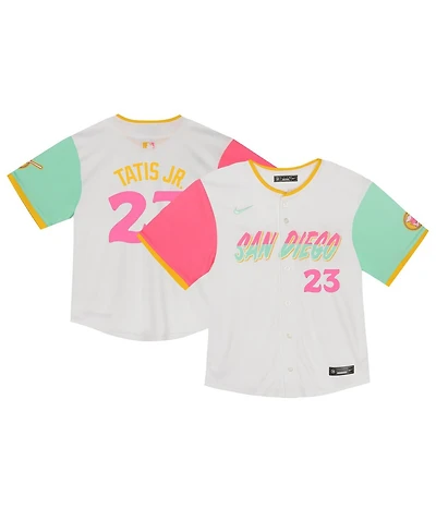 Nike Baby Boys and Girls Fernando Tatis Jr. White San Diego Padres City Connect Limited Player Jersey