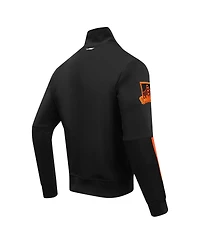 Pro Standard Men's Black San Francisco Giants Fast Lane Full-Zip Track Jacket