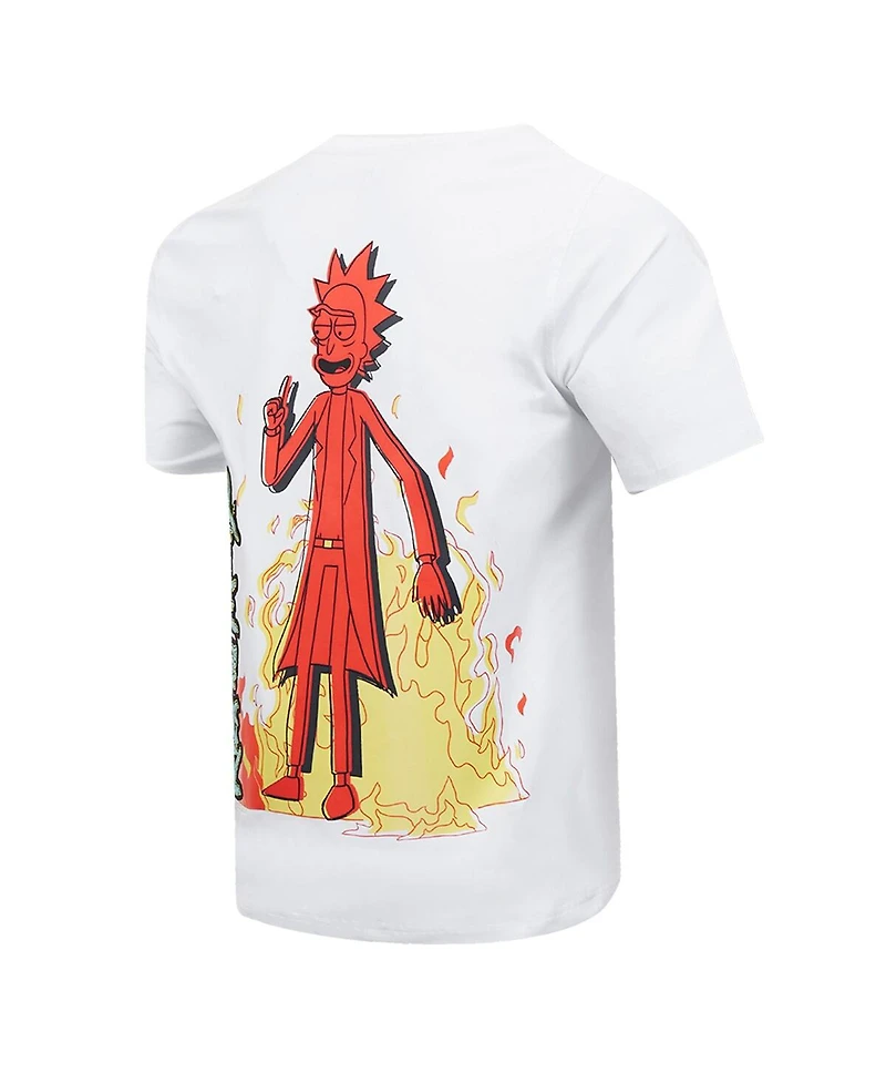 Freeze Max Men's White Rick and Morty Year of the Dragon I Always Slay Queen T-Shirt