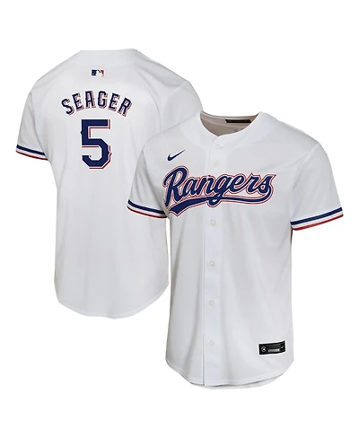 Nike Big Boys and Girls Corey Seager White Texas Rangers Home Game Player Jersey