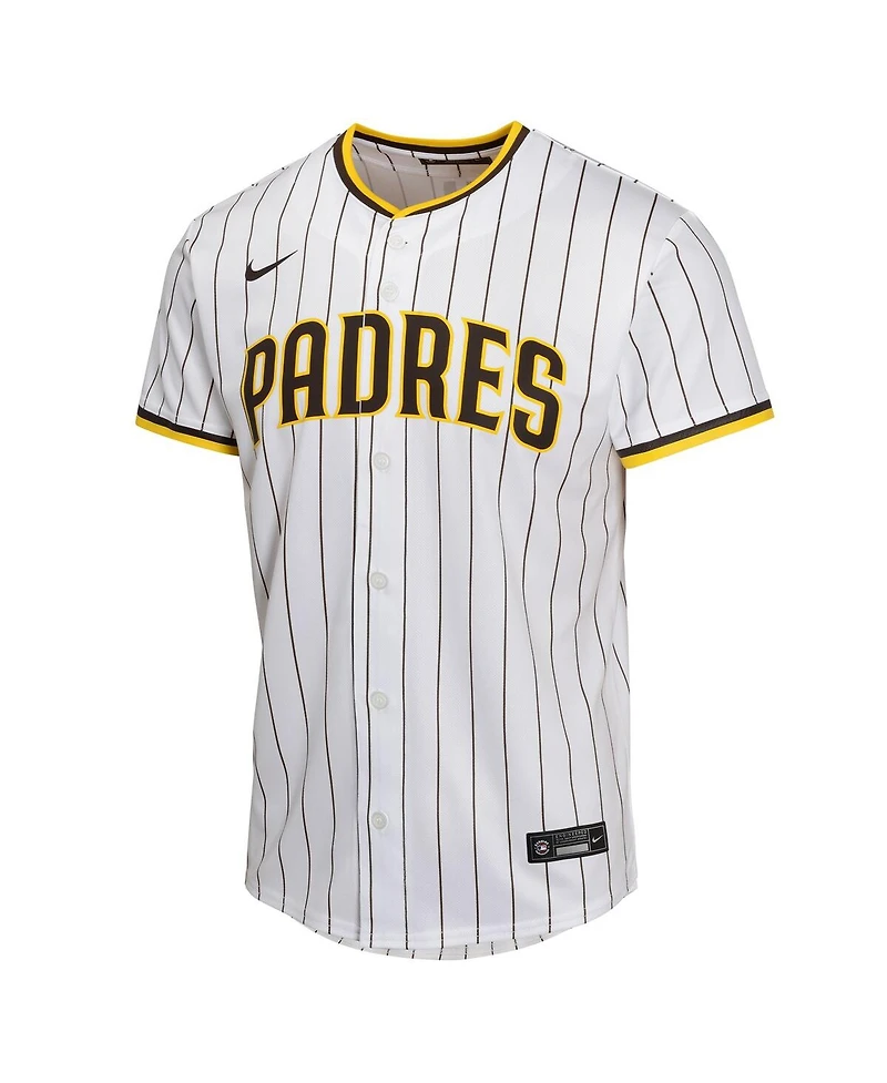 Nike Big Boys and Girls Manny Machado White San Diego Padres Home Game Player Jersey
