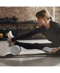 Philosophy Gym 18" High-Density Foam Roller for Exercise, Massage, Muscle Recovery - Round