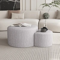 Streamdale Furniture Nesting Ottoman Coffee Tables: Cozy & Versatile
