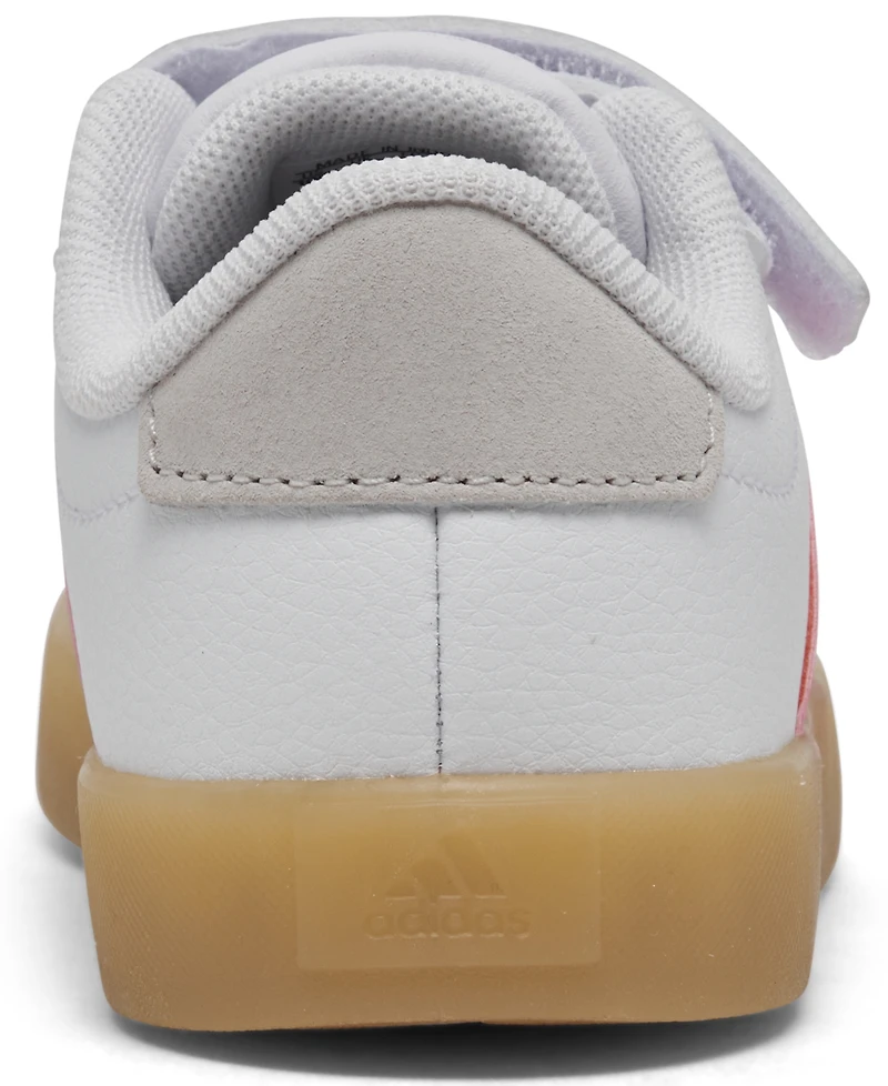 Adidas Toddler Girls Vl Court 3.0 Fastening Strap Casual Sneakers from Finish Line