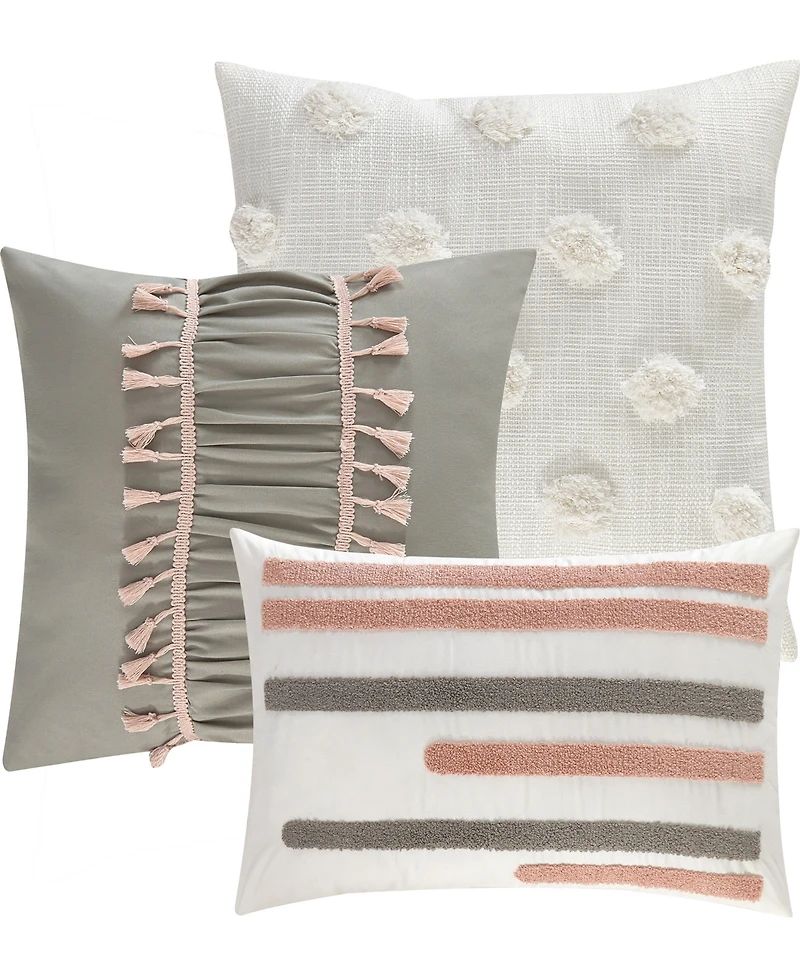 Stratford Park Ayla Striped 10-Pc. Comforter Set, King