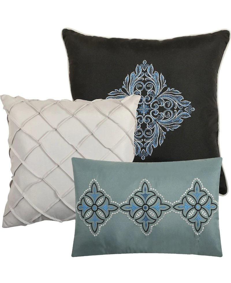 Stratford Park Tefia Jacquard Damask 7-Pc. Comforter Set