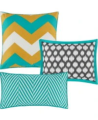 Closeout! Stratford Park Naina Reversible 7-Pc. Comforter Set, King