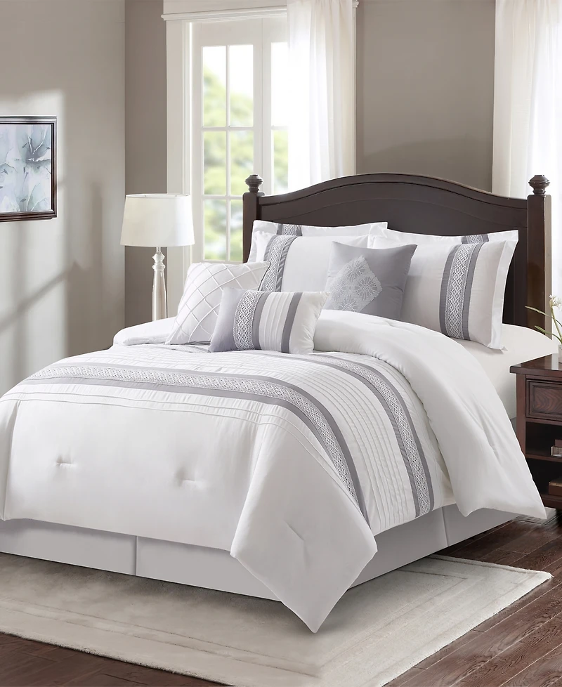 Stratford Park Durango Stripes 7-Pc. Comforter Set