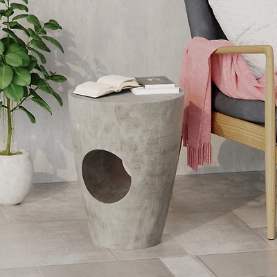 Streamdale Sirius Outdoor Concrete Side Table