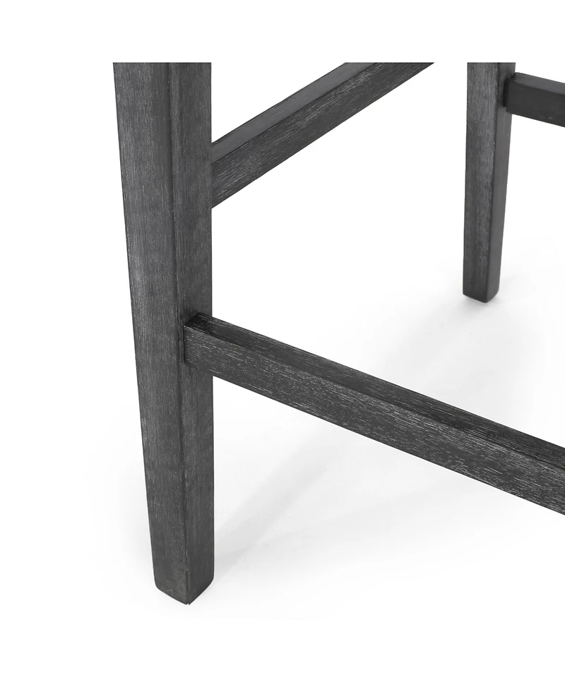 Streamdale Contemporary Upholstered Counter Stools With Armrests (30.5" Height)