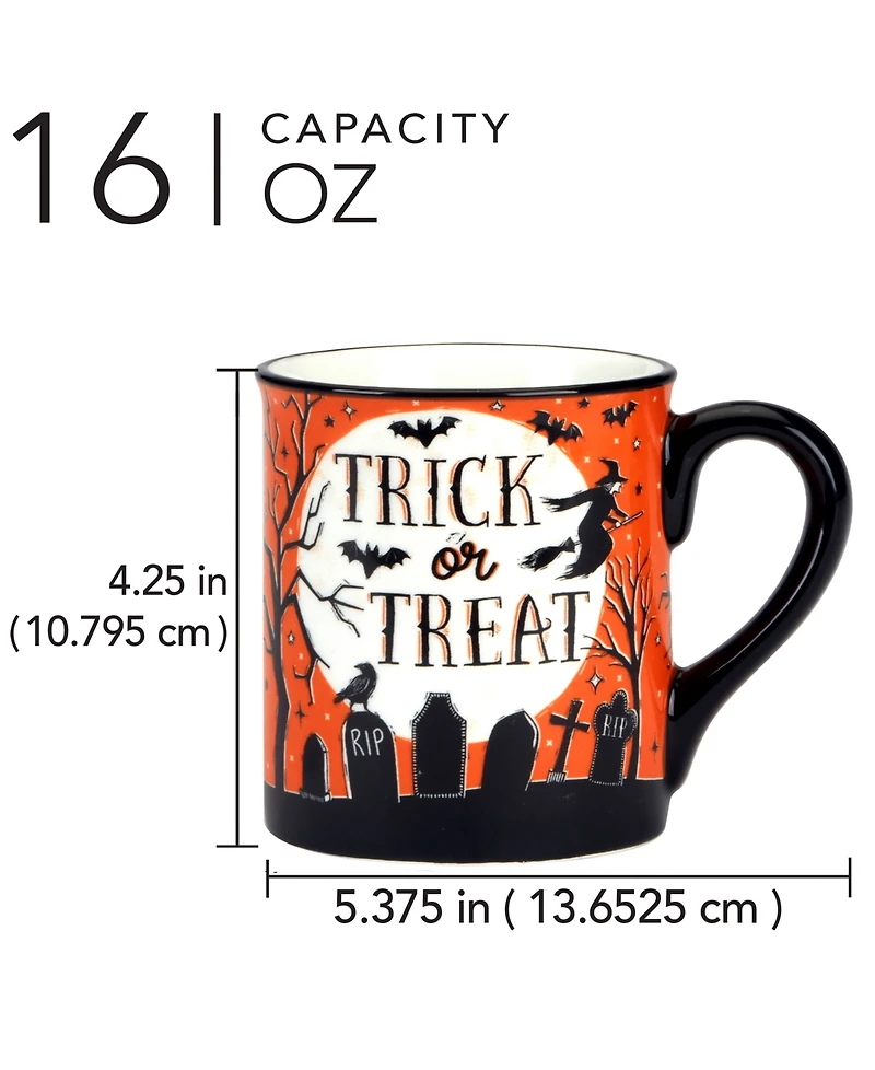 Certified International Hocus Pocus Mugs, Set of 4