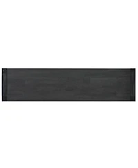 Streamdale Acacia Veneer Console Table with Drawers and Shelf