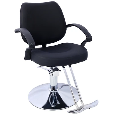 Simplie Fun Heavy-Duty Salon Chair with Hydraulic Pump and Barber Cape