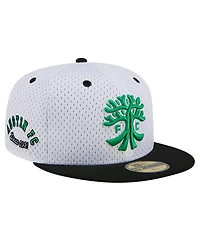New Era Men's Gray Austin Fc Throwback Mesh 59FIFTY Hat