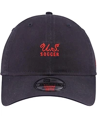 New Era Women's Navy Usmnt Throwback 9TWENTY Adjustable Hat