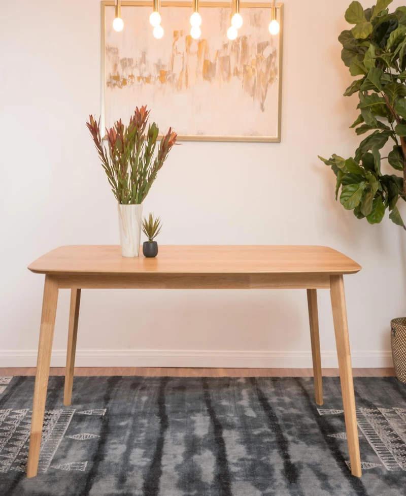 Simplie Fun Mid-Century Modern Dining Table: Retro Charm With Contemporary Style