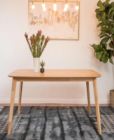 Simplie Fun Mid-Century Modern Dining Table: Retro Charm With Contemporary Style