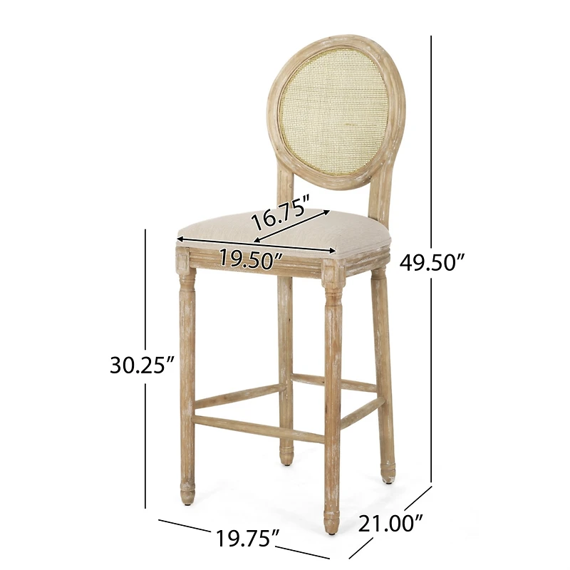 Streamdale Country Chic Barstools (Set Of 2) Style And Comfort For Your Home