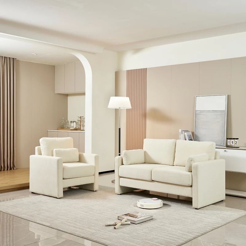 Streamdale Modern Chenille Loveseat Comfort, Style, and Versatility