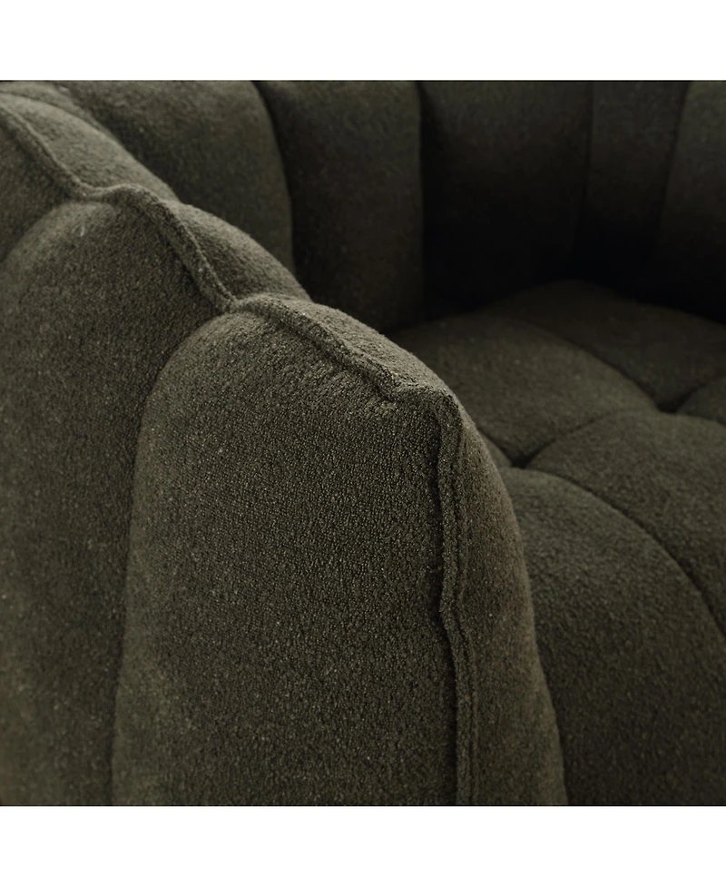 Simplie Fun Cozy Bean Bag Chair with Foam Filling for Comfort and Relaxation