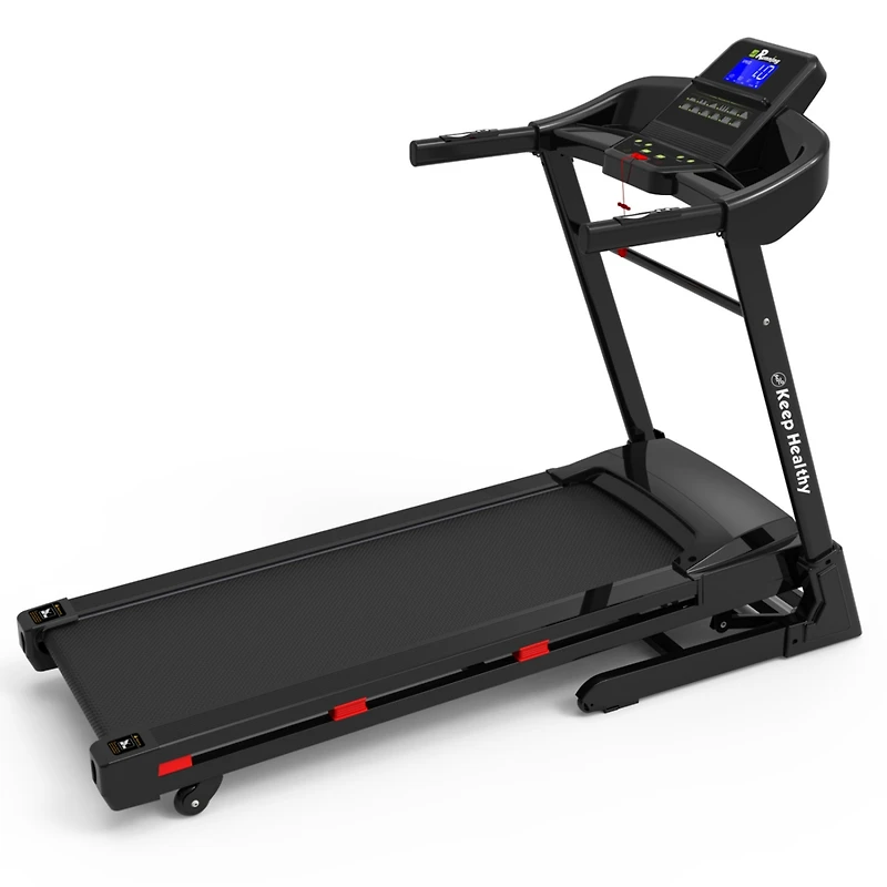 Streamdale 3.5HP Foldable Treadmill with Bluetooth, Shock Absorption, and App