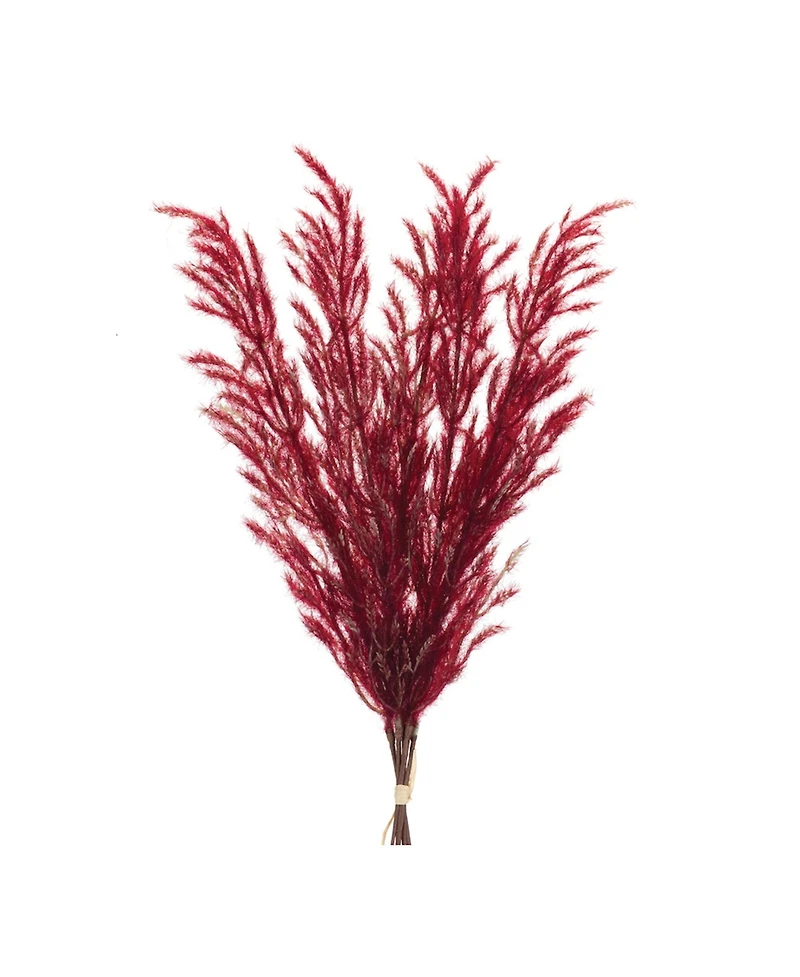 Slickblue Plume Bundles - Decorative Feathery Accents (Set of 6)