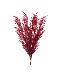 Slickblue Plume Bundles - Decorative Feathery Accents (Set of 6)