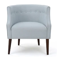 Streamdale Plush Barrel Chair Comfort And Style For Relaxation