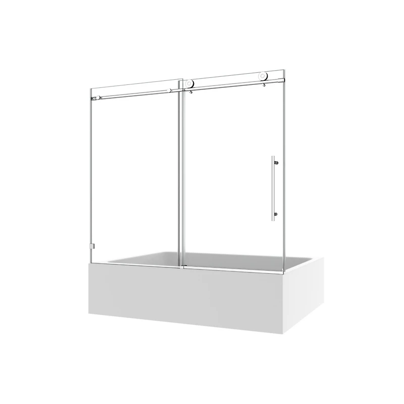 Streamdale Frameless Nano-Coated Shower Door with Soft-Close