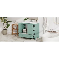 Streamdale Modern Bathroom Vanity with Usb Charging
