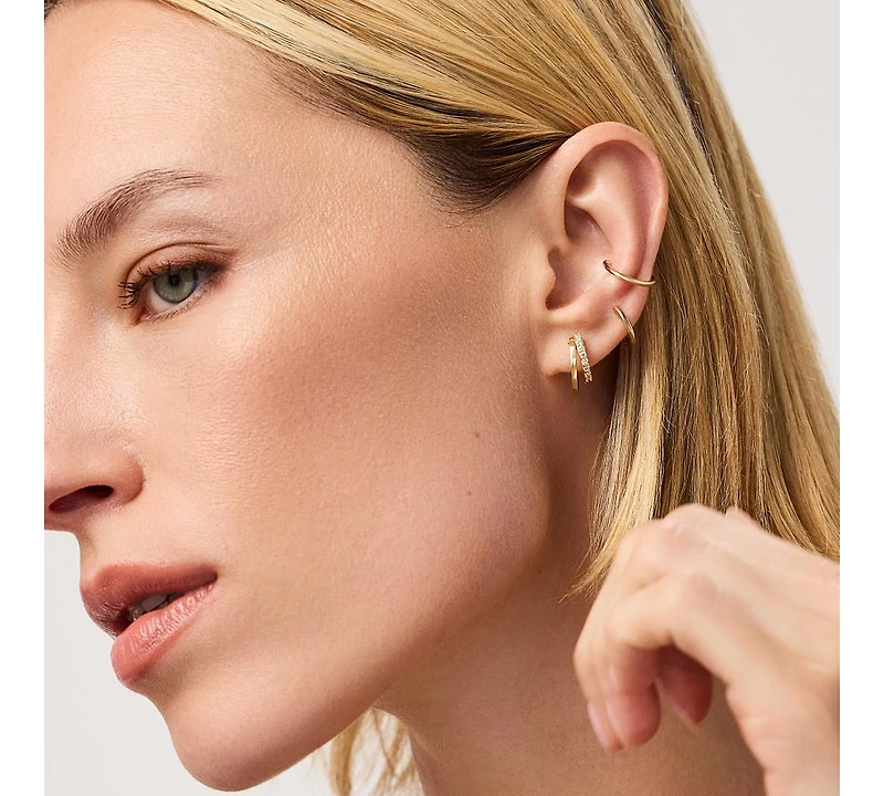 Ana Luisa - Sterling Silver - Mini Huggie Hoops