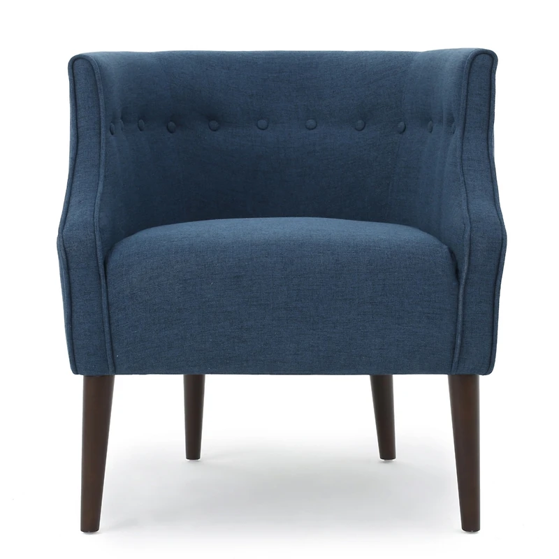 Streamdale Plush Barrel Chair Comfort And Style For Relaxation