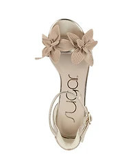 Sugar Women's Norinne Flower Dress Sandals