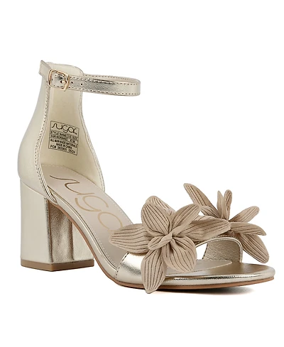 Sugar Women's Norinne Flower Dress Sandals