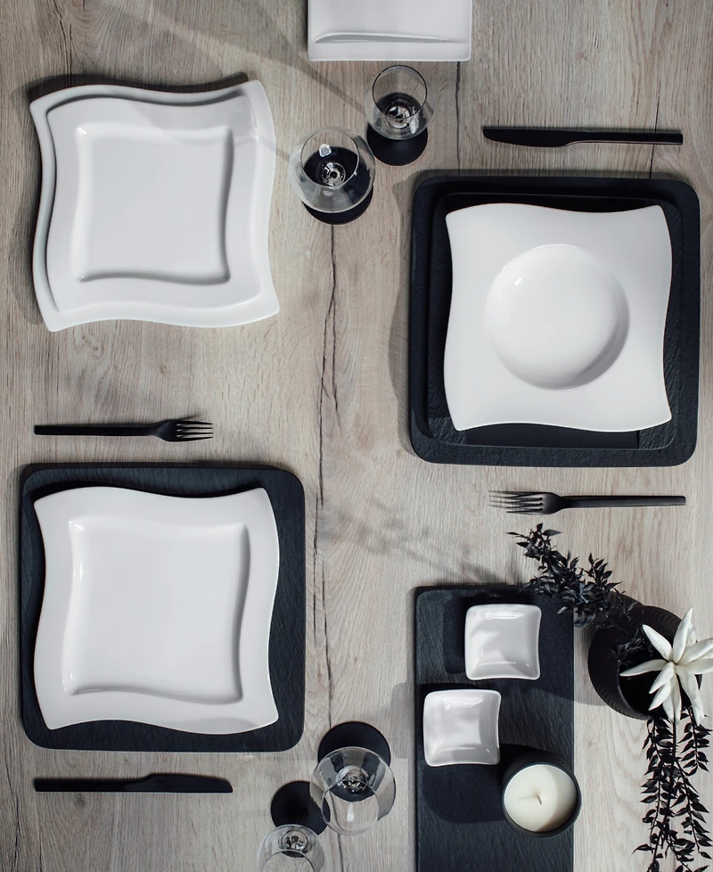 Villeroy & Boch New Wave Salad Plates, Set of 4