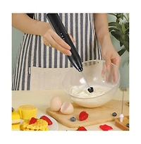 Cowin Electric Milk Frother Foamer Handheld 3 Speeds 2 in 1