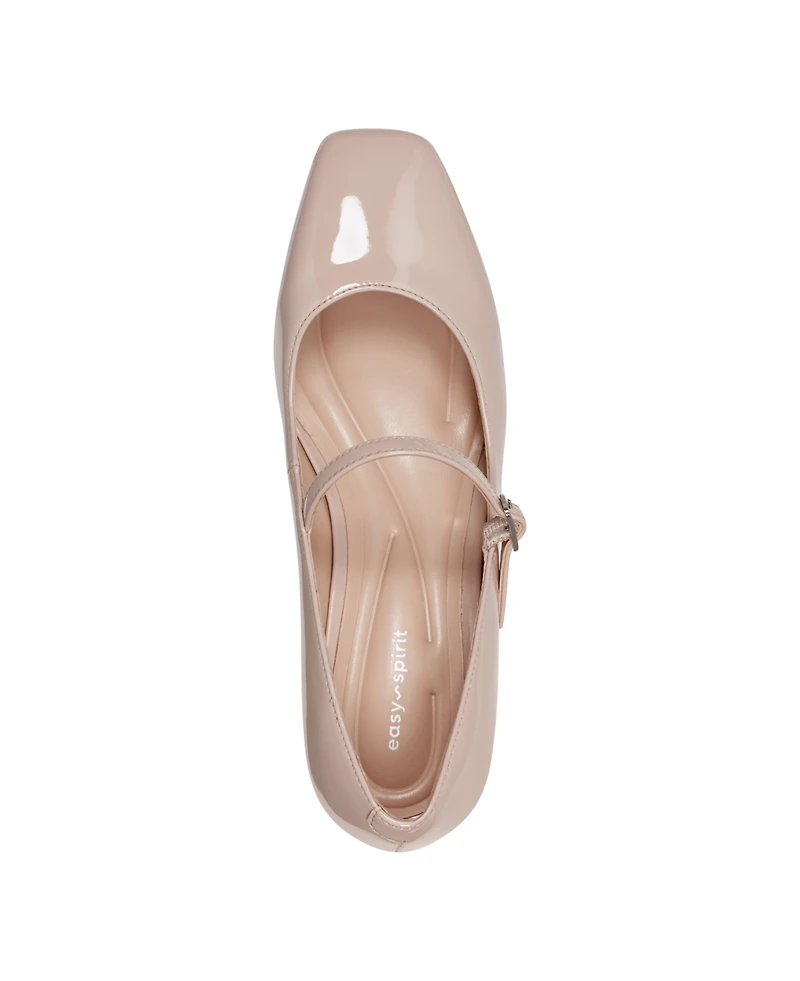 Easy Spirit Women's Marlay eFlex Mary Jane Block Heel Pumps