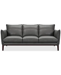 Kettner 88" Leather Sofa, Created for Macy's