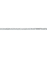 Michael Kors Rhodium-Plated Brass Astor Link Unisex Chain Necklace
