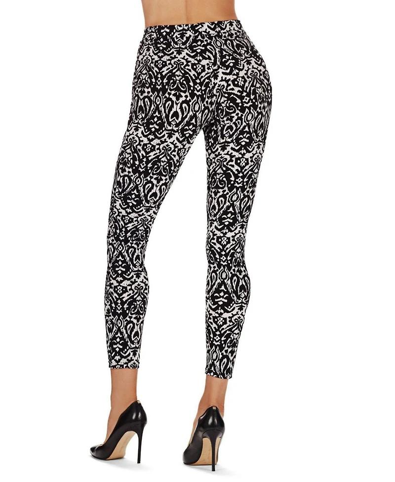 MeMoi Women's Exhale Abstract Print Leggings