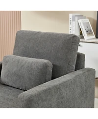 Streamdale Furniture Modern Chenille Armchair: Comfort and Style for Your Living Space