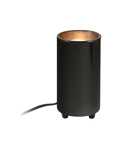 Pro Track Can Mini Uplighting Indoor Accent Spot-Light Plug-In Floor Plant Home Decorative Art Desk Black Finish 6 1/2" High